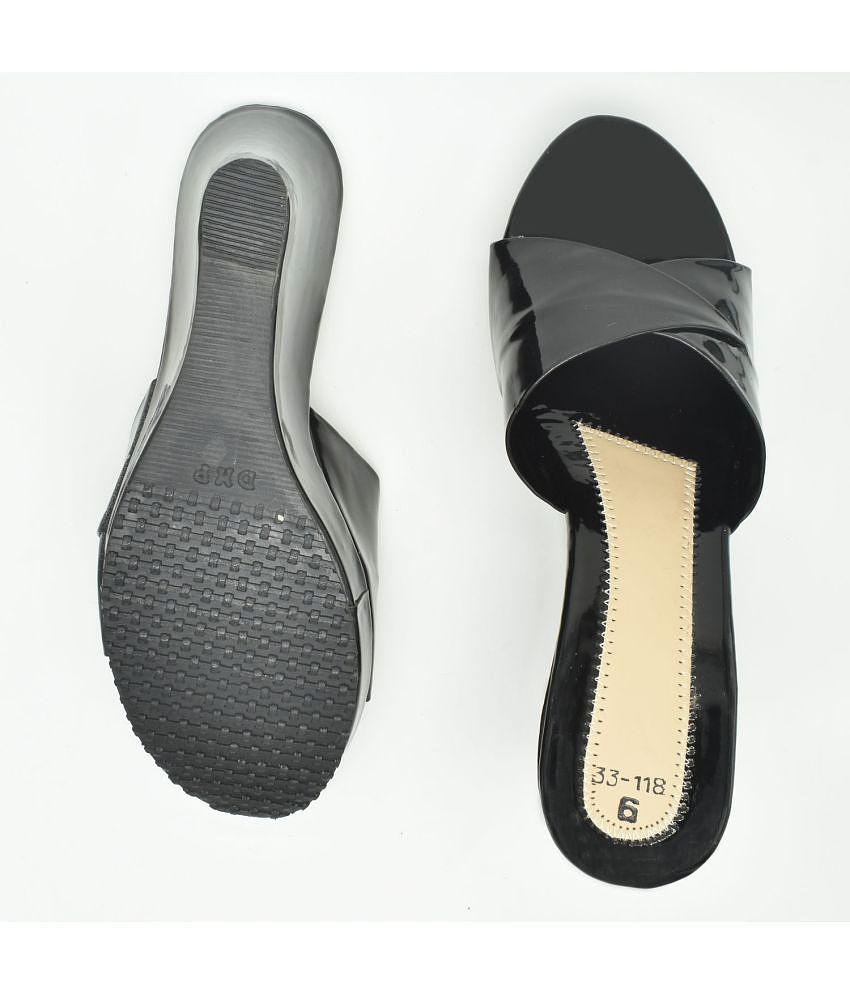 Dream Makers - Black Women''s Slip On Heels - None