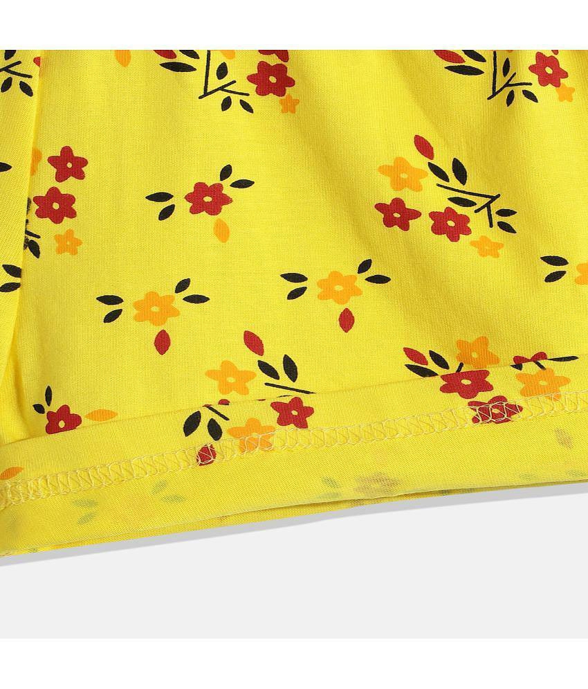 Luxurious Men CATCUB - Yellow Cotton Girls Jumpsuit ( Pack of 1 ) - None 2025 at ShopCircuit | O