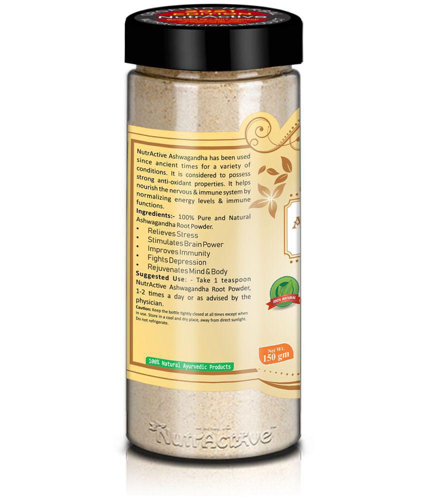 NutrActive Ashwagandha Powder 150 ml Vitamins Powder