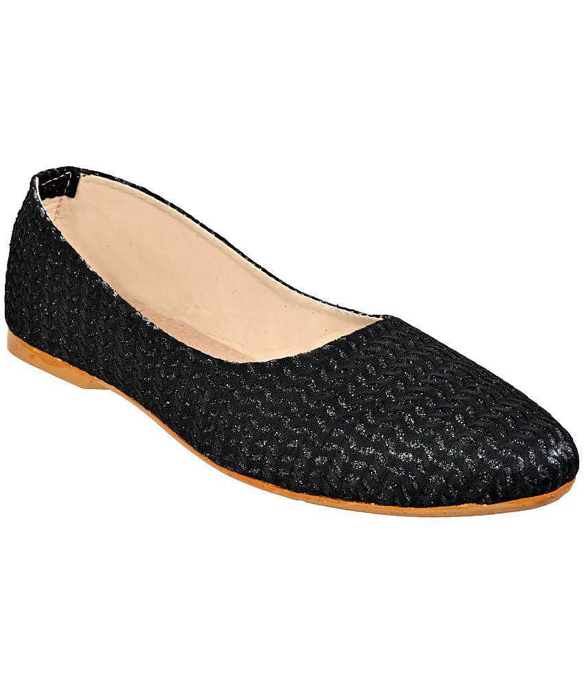 Altek - Black Womens Casual Ballerinas - None