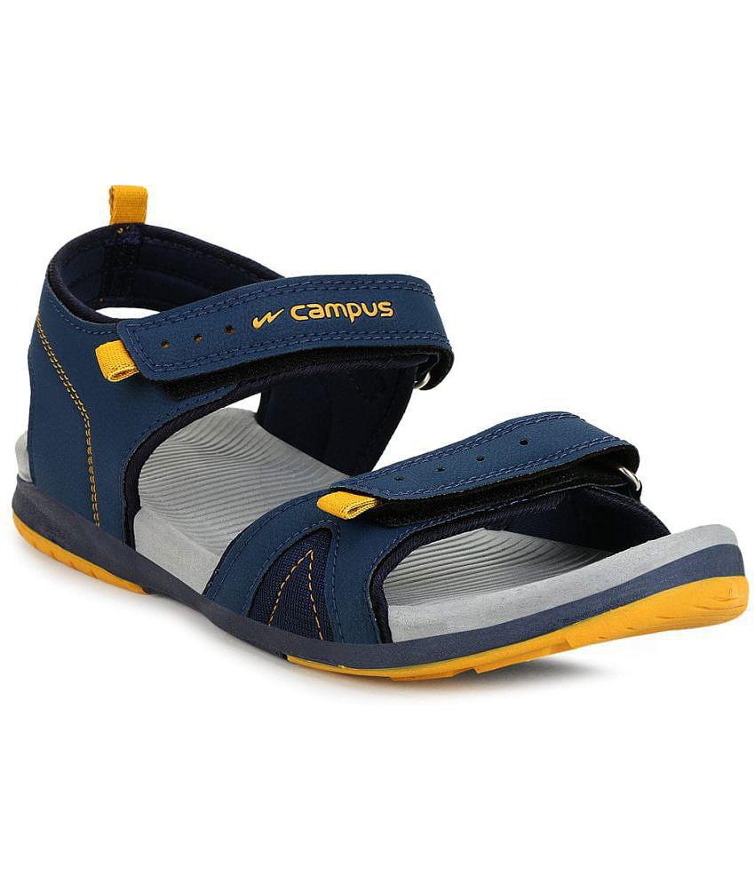 Campus - Indigo Men's Sandals - 7, Indigo