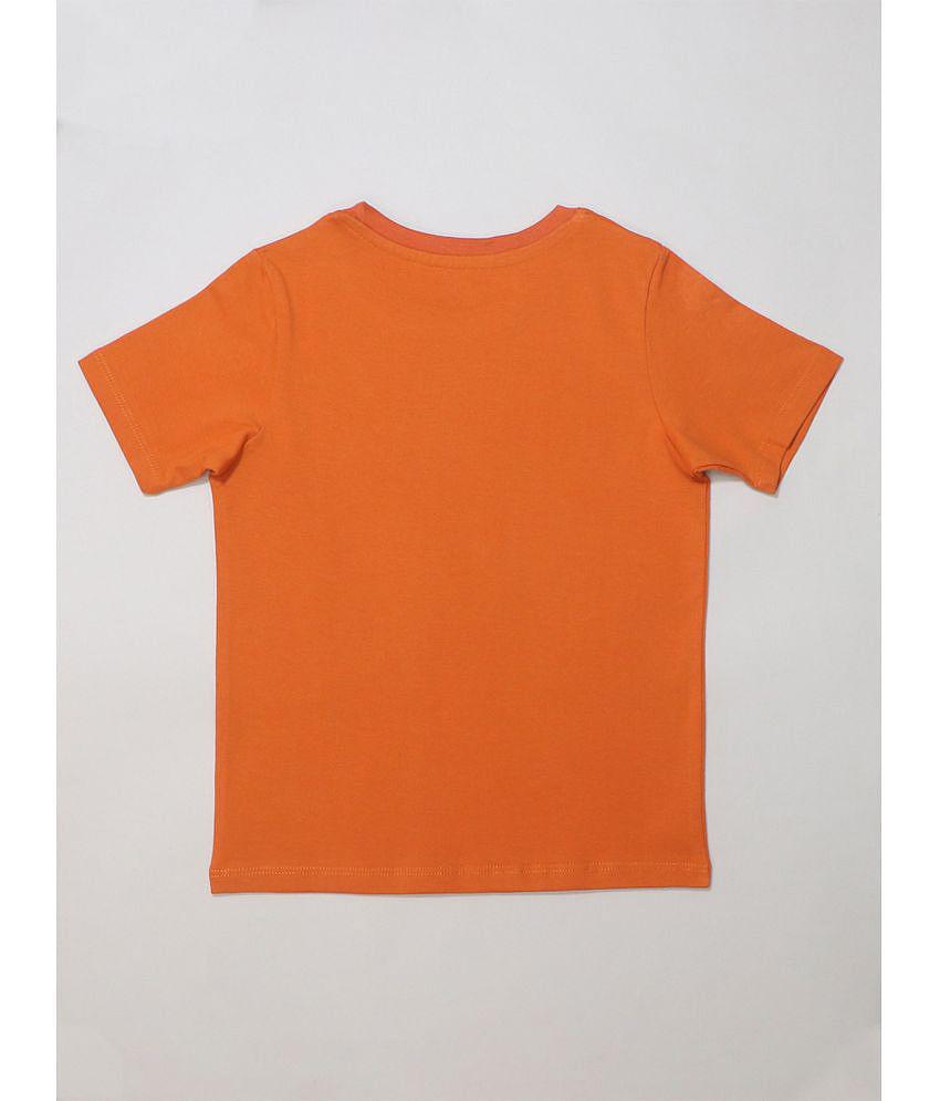 Buy Online Durakart Marketing Private Limited Be Awara - Orange Cotton Boy's T-Shirt ( Pack of 1 ) - None