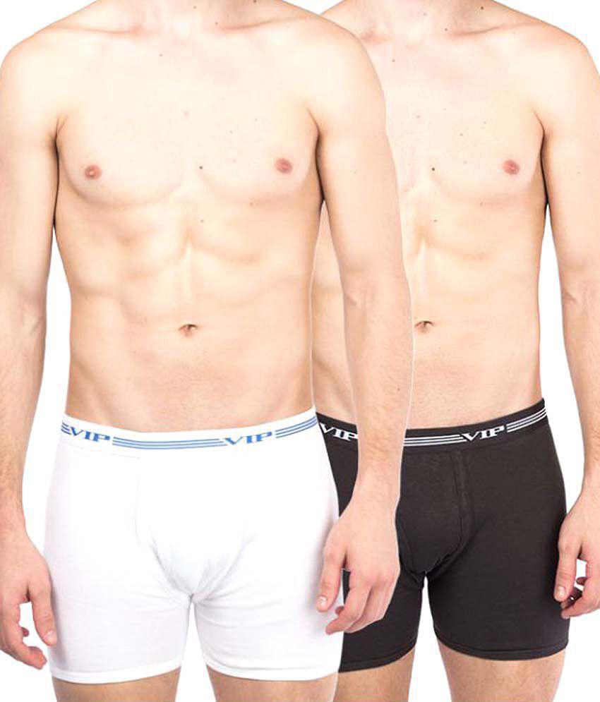 VIP. - Multicolor Cotton Blend Mens Trunks ( Pack of 2 ) - 95