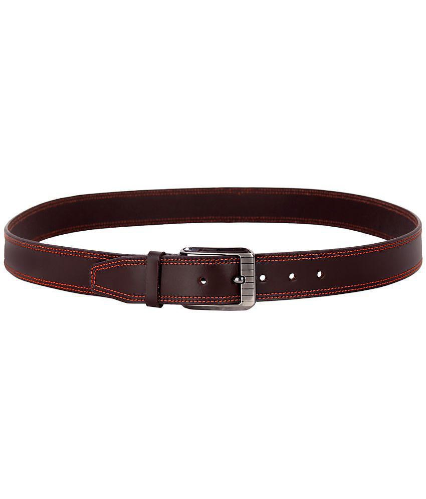 Affordable Men Leather World - Leather Mens Casual Belt ( Pack of 1 ) - None 2025 at ShopCircuit