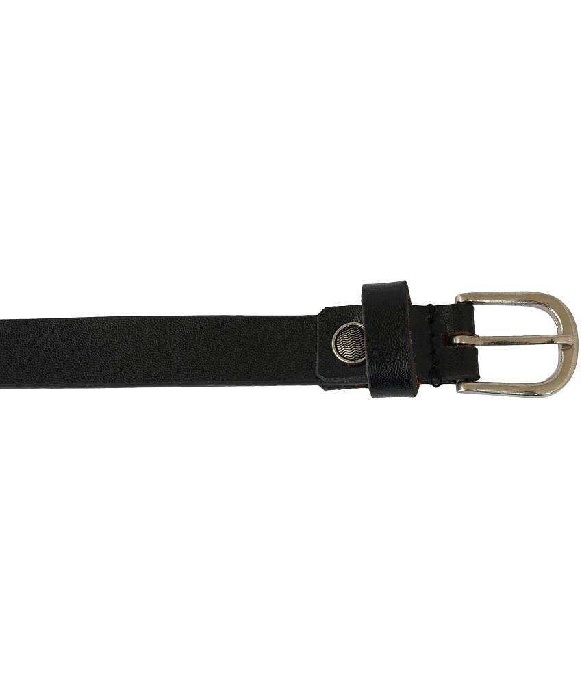 Affordable Men STYLE SHOES Womens Black Leather Cinch Belt Belt ( Pack of 1 ) - None 2025 at Sho
