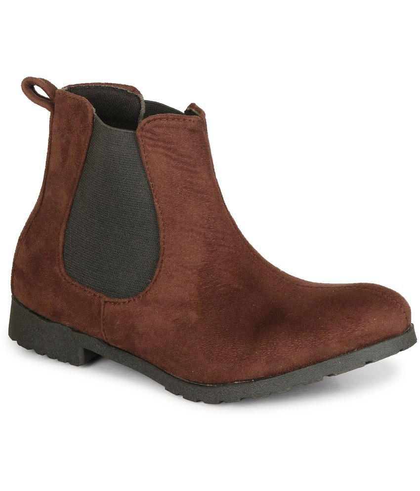 Ishransh - Brown Women's Ankle Length Boots - None