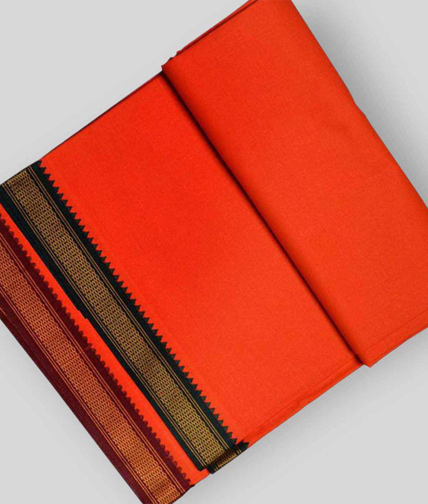 Stylish Men Abhikram - Orange Cotton Men's Lungi ( Pack of 1 ) - None 2025 at ShopCircuit | ONDC