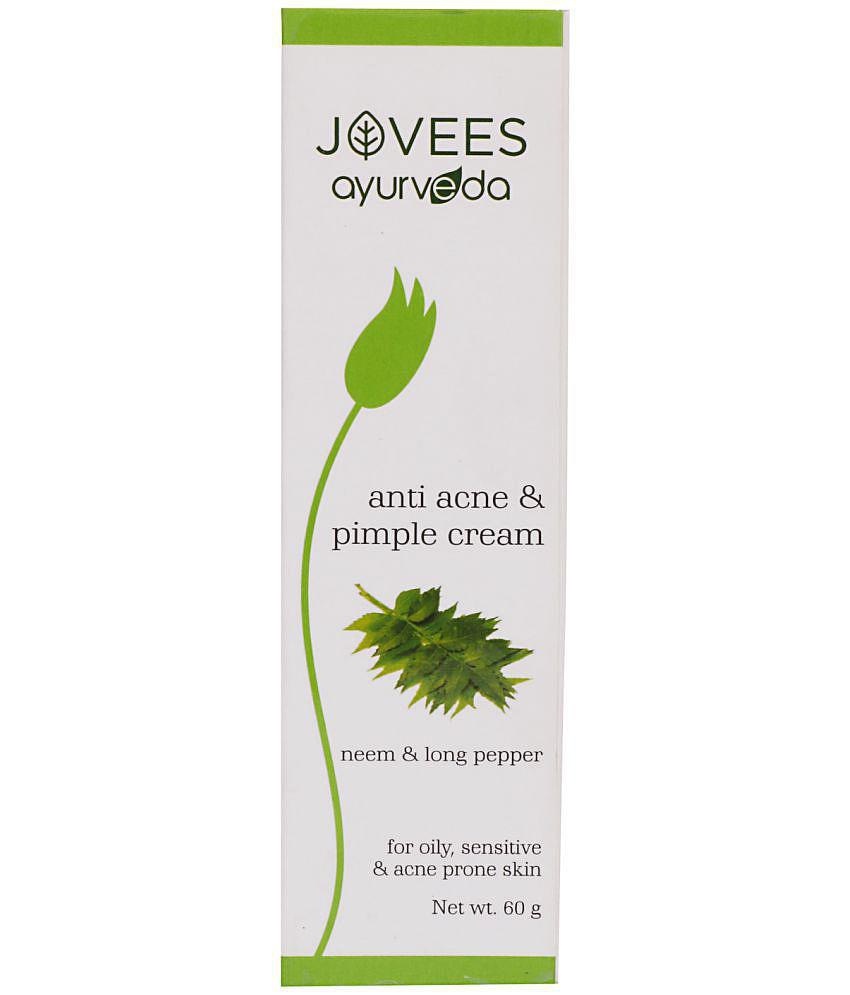 Jovees Ayurveda Anti Acne & Pimple Cream - Neem & Long Pepper 60 gm