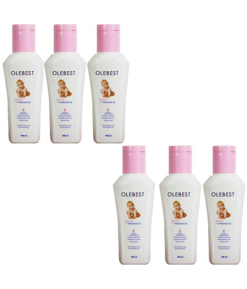 OLEBEST BABY MASSAGE OIL (100ML) : Pack of 6