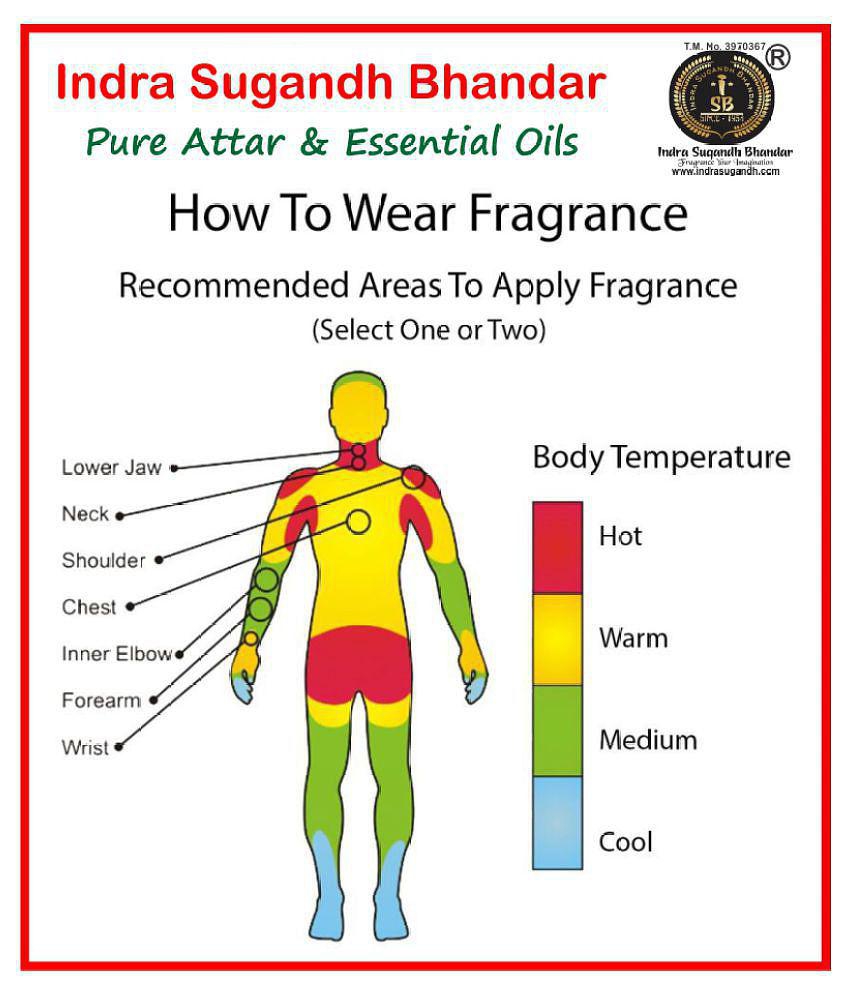 INDRA SUGANDH BHANDAR Attar Swarnaa Chandan With Golden Crystals 6ml Rollon Pack