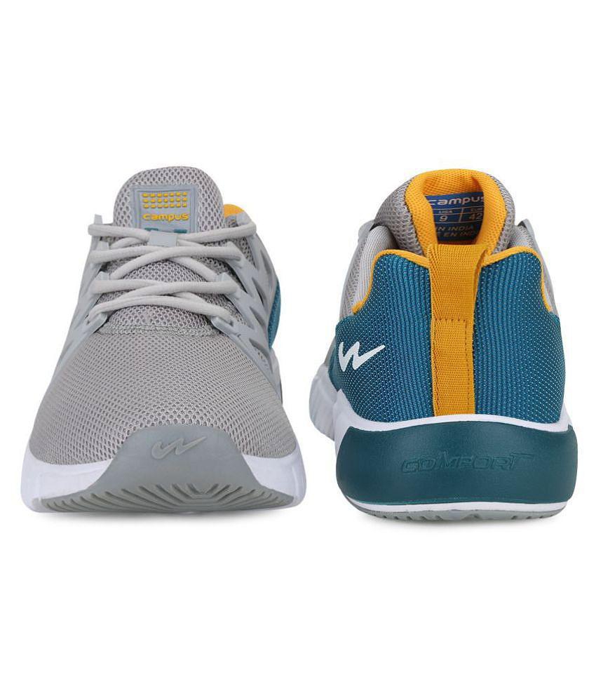 Modern Men Campus BARLEY Grey Men's Sports Running Shoes - 9 2025 at ShopCircuit | ONDC