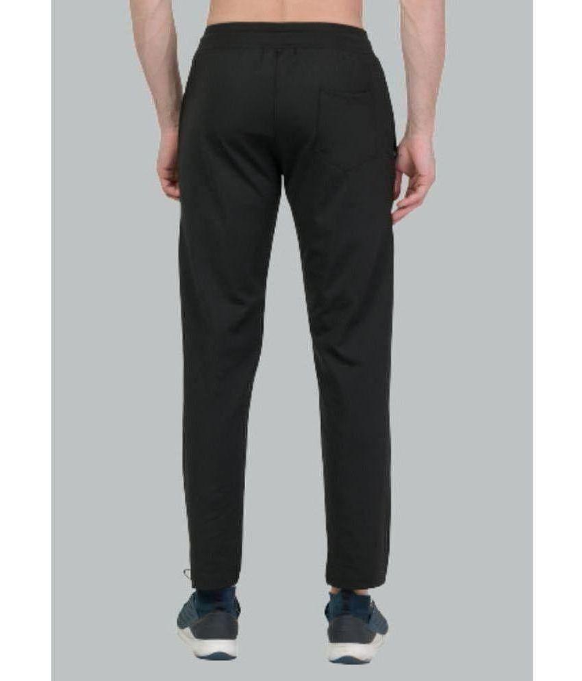 LEEBONEE - Black Polyester Men's Trackpants ( Pack of 1 ) - None