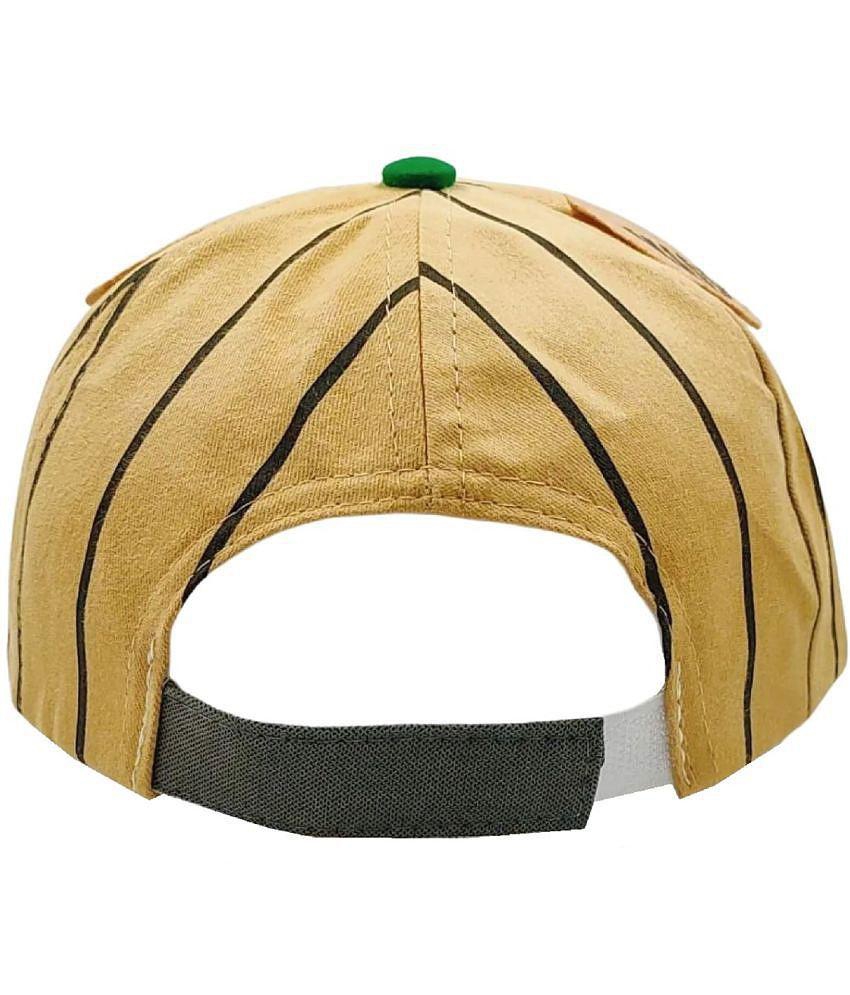 Top Men Zacharias Girl's Kids Cotton Cap kc-08-Beige  (Pack of 1) (1-4 Years) - None 2025 at Sho