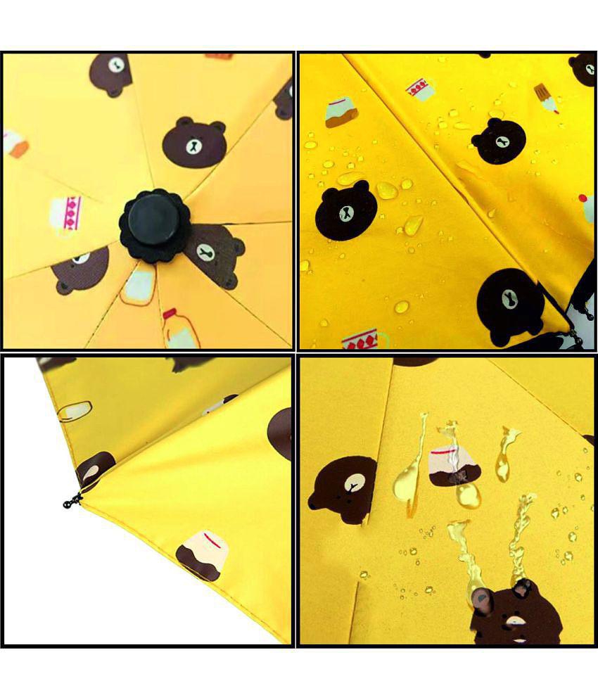 Luxurious Men KEKEMI Yellow 3 Fold Umbrella - Yellow 2025 at ShopCircuit | ONDC