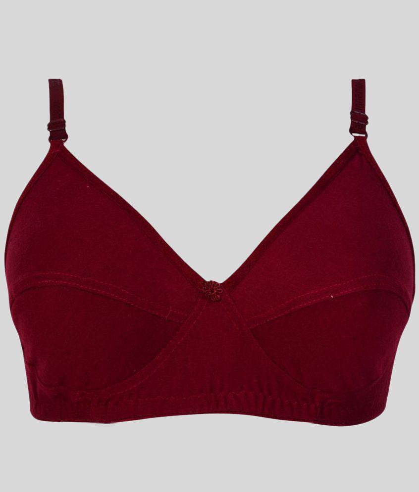 Affordable Men Kiran Enterprises - Multicolor Cotton Blend Non - Padded Women's Minimizer Bra ( 