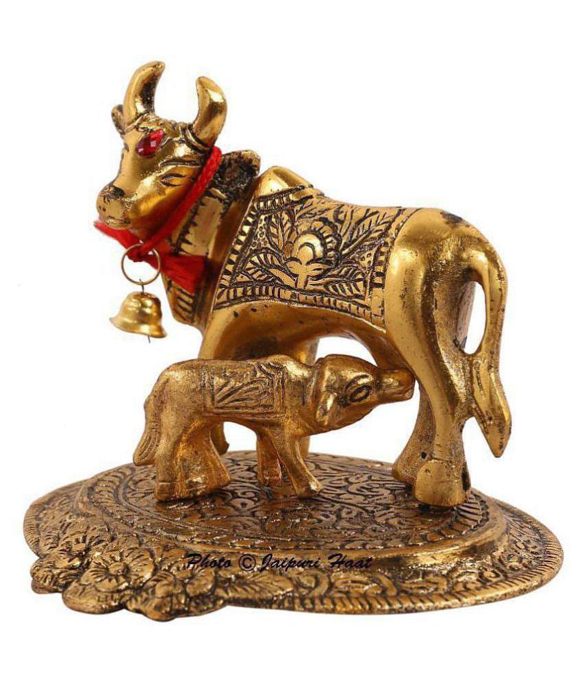 SHRI SHAKTI - Brass Religious Showpiece (Pack of 1)