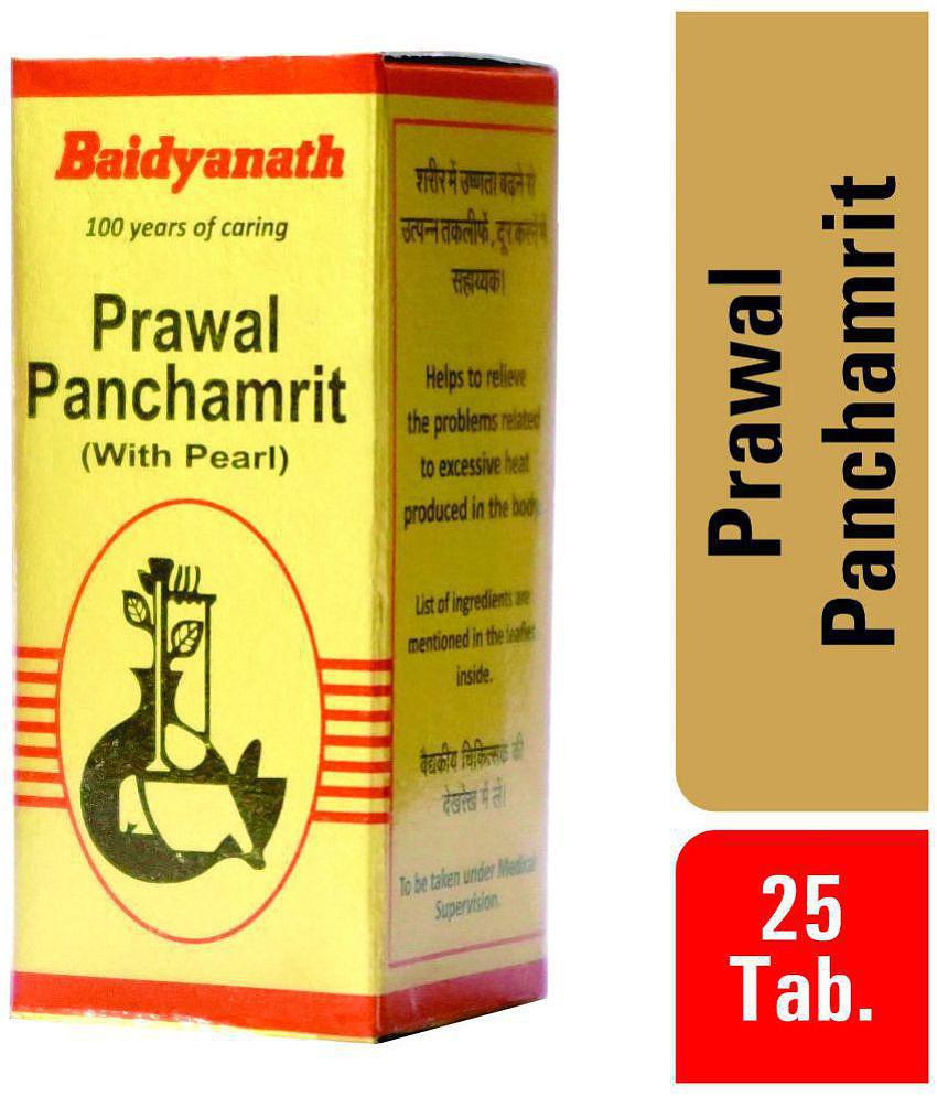 Baidyanath Prawal Panchamrit 25 Tablet