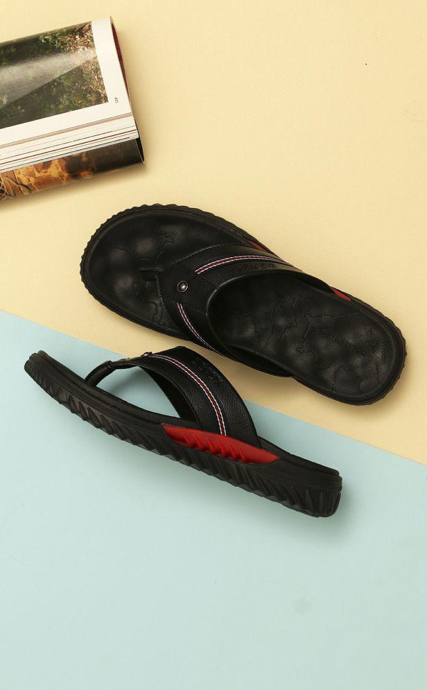 Latest Men Big Fox - Black  Thong Flip Flop - None 2025 at ShopCircuit | ONDC