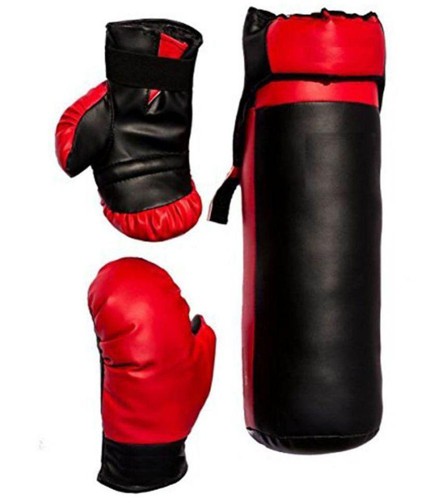 WOLPHY Boxing Kit For Kids Age 4-10 Years (Bag + Head Gaurd + Boxing Gloves)