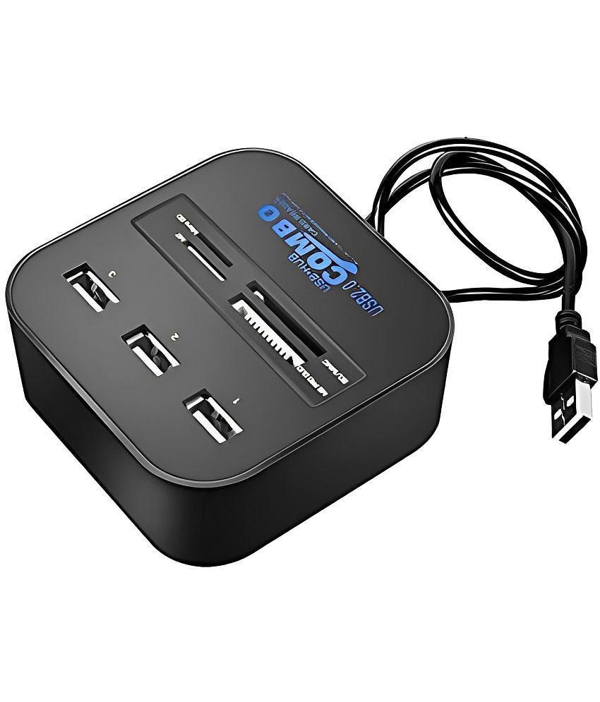 UGPro 3 port USB Hub With Multi Card Reader Combo