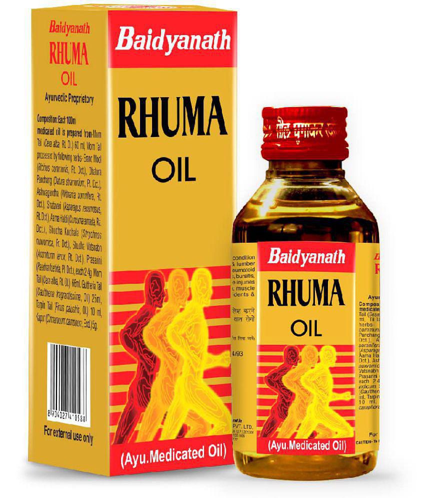 Baidyanath Rhuma Oil 200ml Liquid (Pack Of 2)