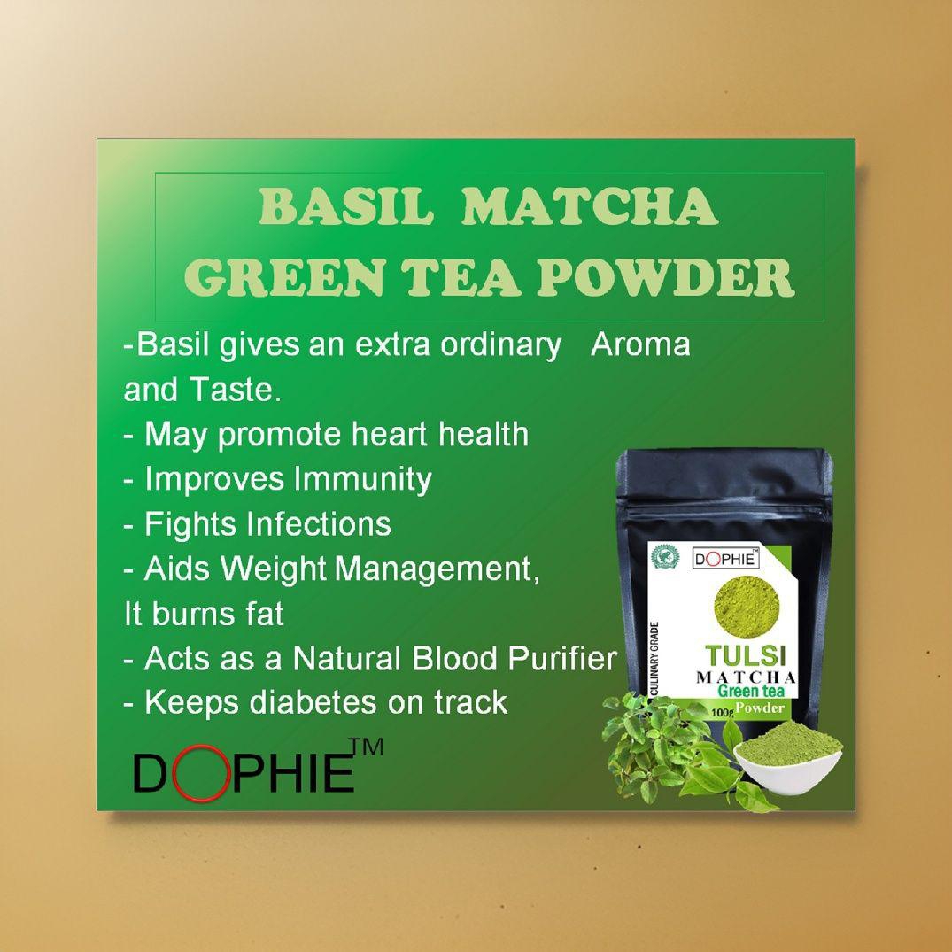 Tulsi Matcha green tea powder 100g