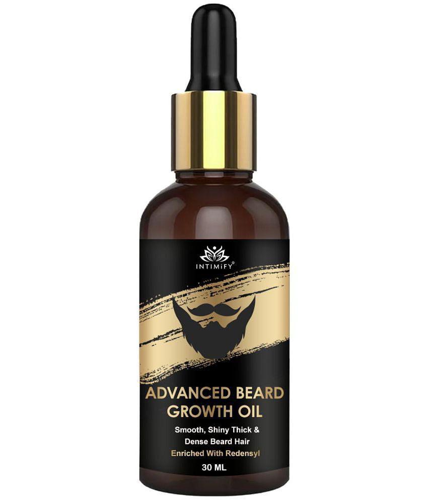 Intimify Advanced Beard Growth Oil, for hair beard oil, much beard oil, anti greying beard oil, 30 ml