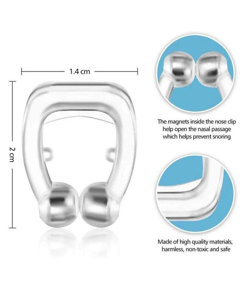 globle ex 1 Silicone Magnetic Anti Snore Nose Clip Snoring Stopper