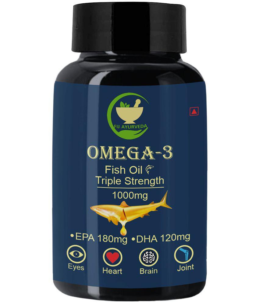 FIJ AYURVEDA - Omega Fatty Acids Softgel ( Pack of 1 )