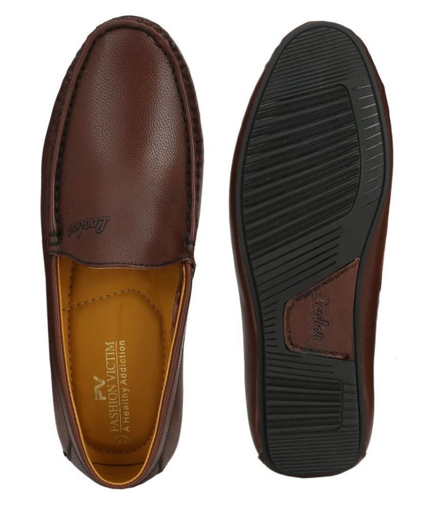 Stylish Men Fashion Victim Tan Loafers - 11 2025 at ShopCircuit | ONDC