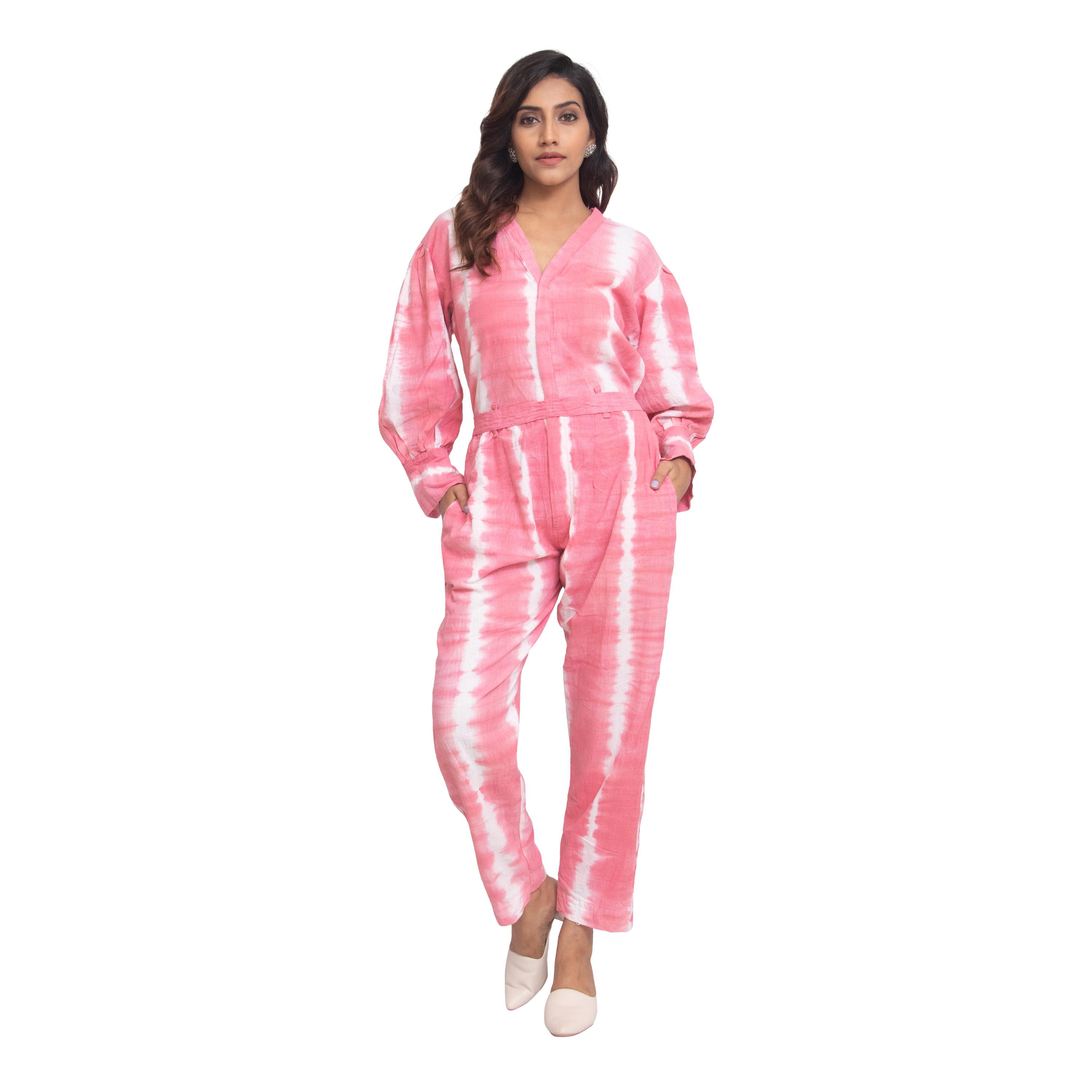 Kani Khadi Tie Dye Jumpsuit - None