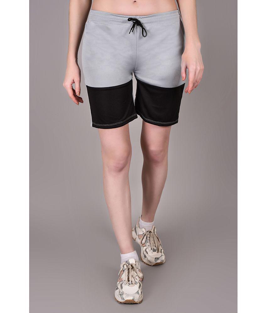 Modern Women Fabric Falcon Multi Polyester Lycra Solid Shorts - Pack of 3 - None 2025 at ShopCir