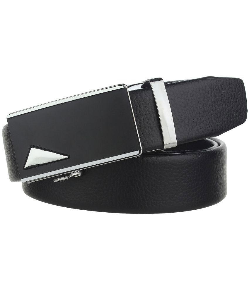 Top Men Zacharias - Black Canvas Men's Formal Belt ( Pack of 1 ) - None 2025 at ShopCircuit | ON