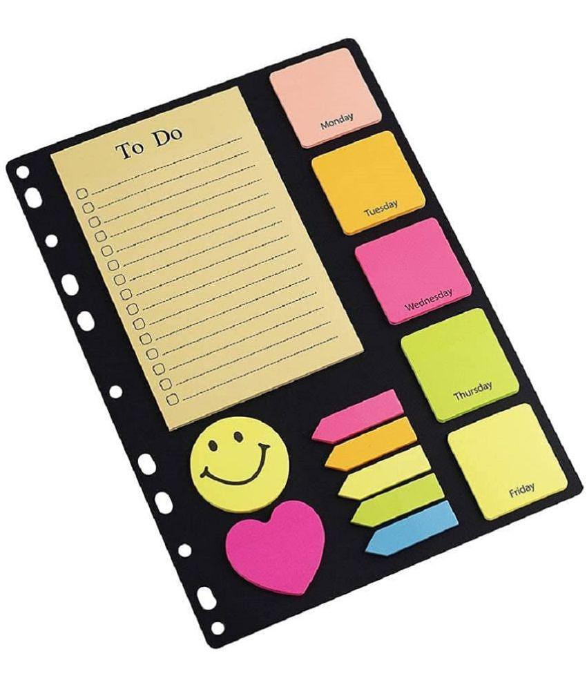 EIGHTEEN ENTERPRISE - Multicolor Sticky Notes ( Pack of 1 )