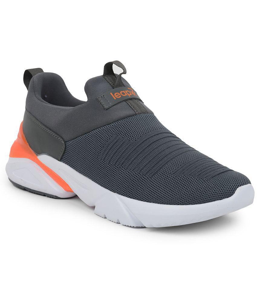 Elegant Women Leap 7X Gray Running Shoes - None 2025 at ShopCircuit | ONDC