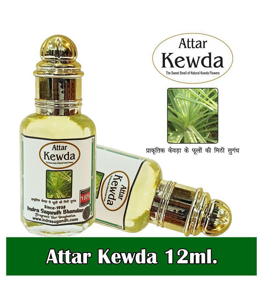 INDRA SUGANDH BHANDAR - Rich & Divine Kewda|Kewra Attar For Men & Women 12ml Pack Of 1