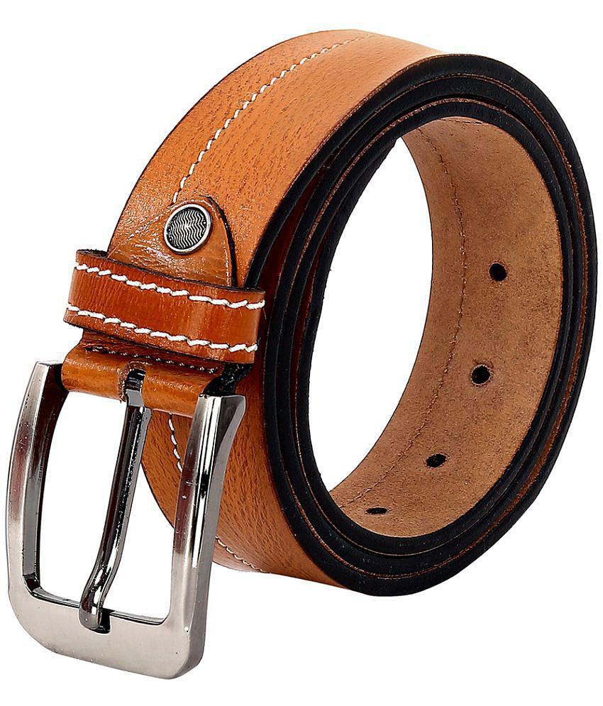 Top Men Leather World - Leather Mens Casual Belt ( Pack of 1 ) - None 2025 at ShopCircuit | ONDC