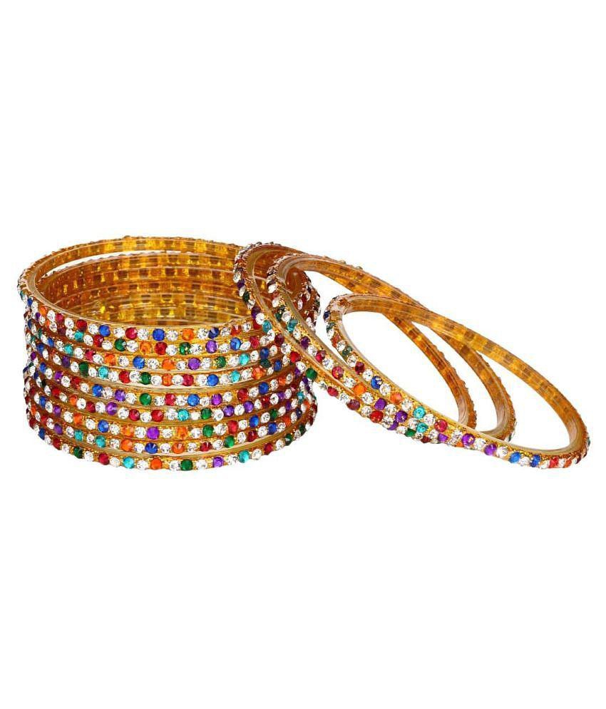 Latest Men Somil Designer Wedding Fancy Glass Bangle Set For Party, Marriage, Function And Daily