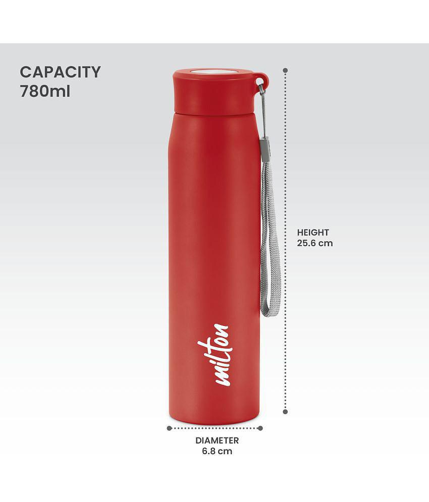 Milton Handy 850 Stainless Steel Water Bottle (780 ml) Red - Red