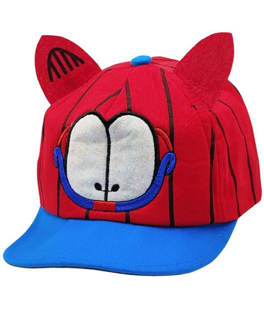 Modern Men Zacharias Boy's Kids Cotton Cap kc-08 Red (Pack of 1) (1-4 Years) - None 2025 at Shop