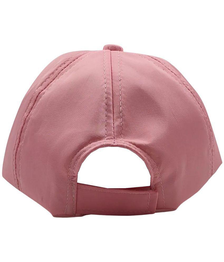 Luxurious Men Zacharias Unisex Kids Cotton & Polyester Baby Cap kc-19 (Pink_9-24 Months) (Pack o
