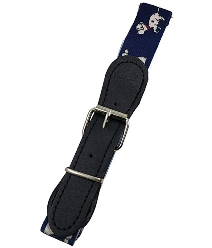 Chic Men Zacharias Boy's Stretchable Printed Belt for kids (Blue_1-6 Years) - None 2025 at ShopC