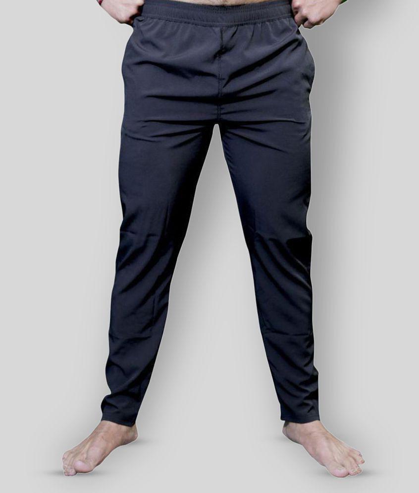 RANBOLT - Black Polyester Men's Trackpants ( Pack of 1 ) - 2XL, Teal