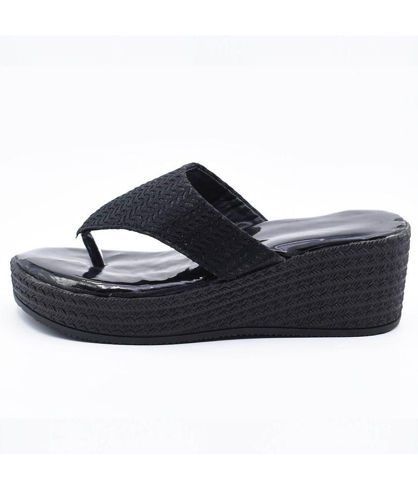 Dream Makers - Black Women''s Slip On Heels - None