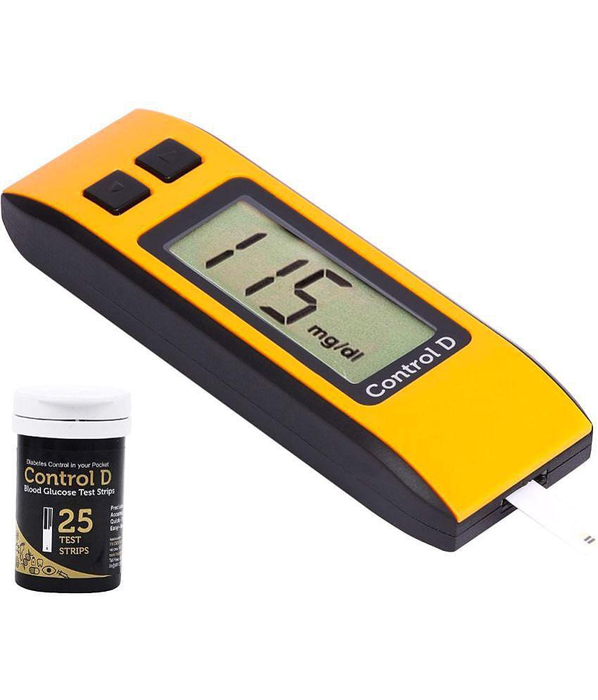 Control D - 25 Strips with Glucometer