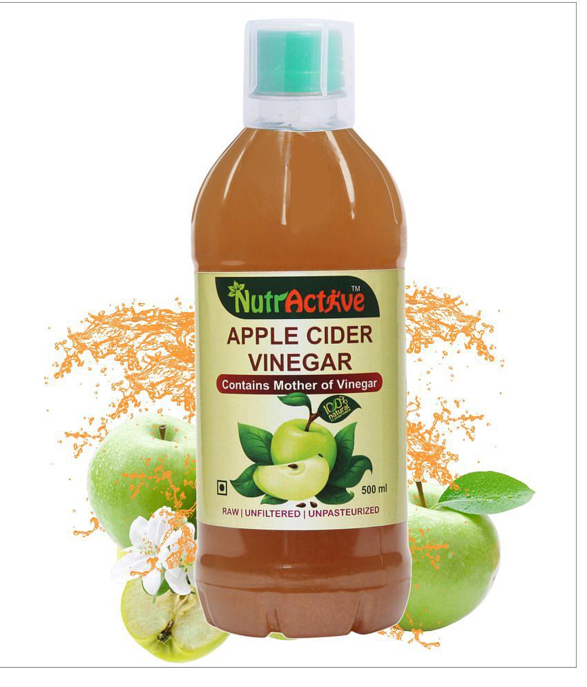 NutrActive Super Apple Cider Vinegar with Mother of vinegar 500 ml Unflavoured