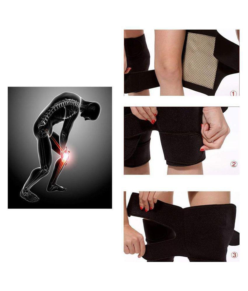 HINGOL Magnetic Therapy Knee Hot Belt Free Size