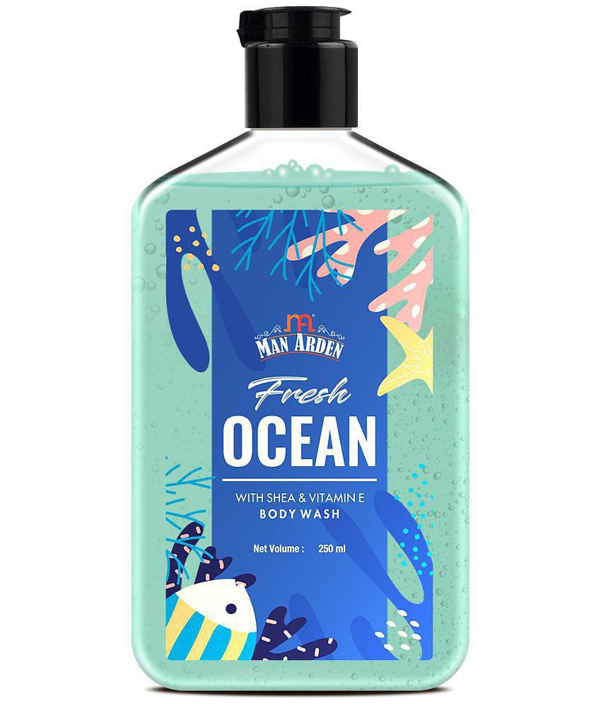 Man Arden Fresh Ocean Luxury Body Wash Infused With Shea Butter & Vitamin E, 250ml