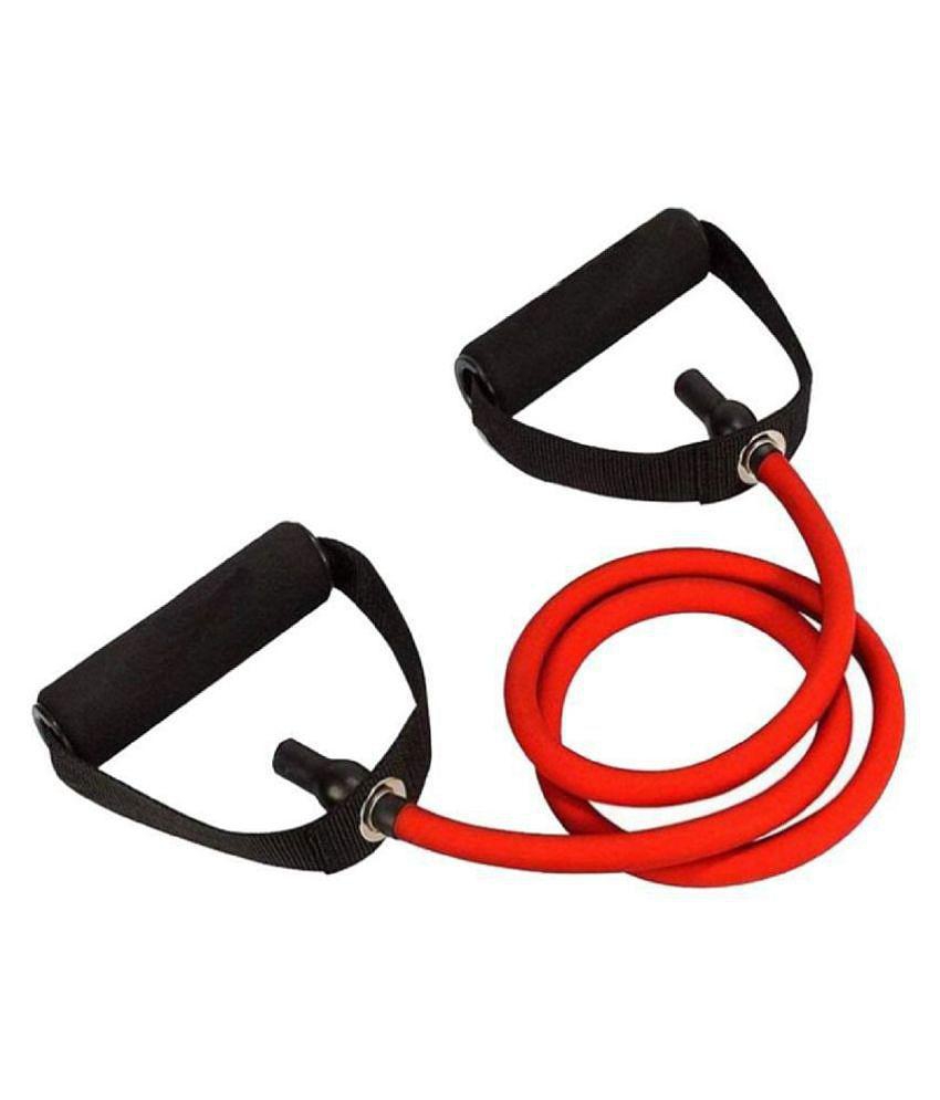 A1VK Single Resistance Tube, Exercise Toning Band Resistance Tube (Multicolor)) - Multi Color