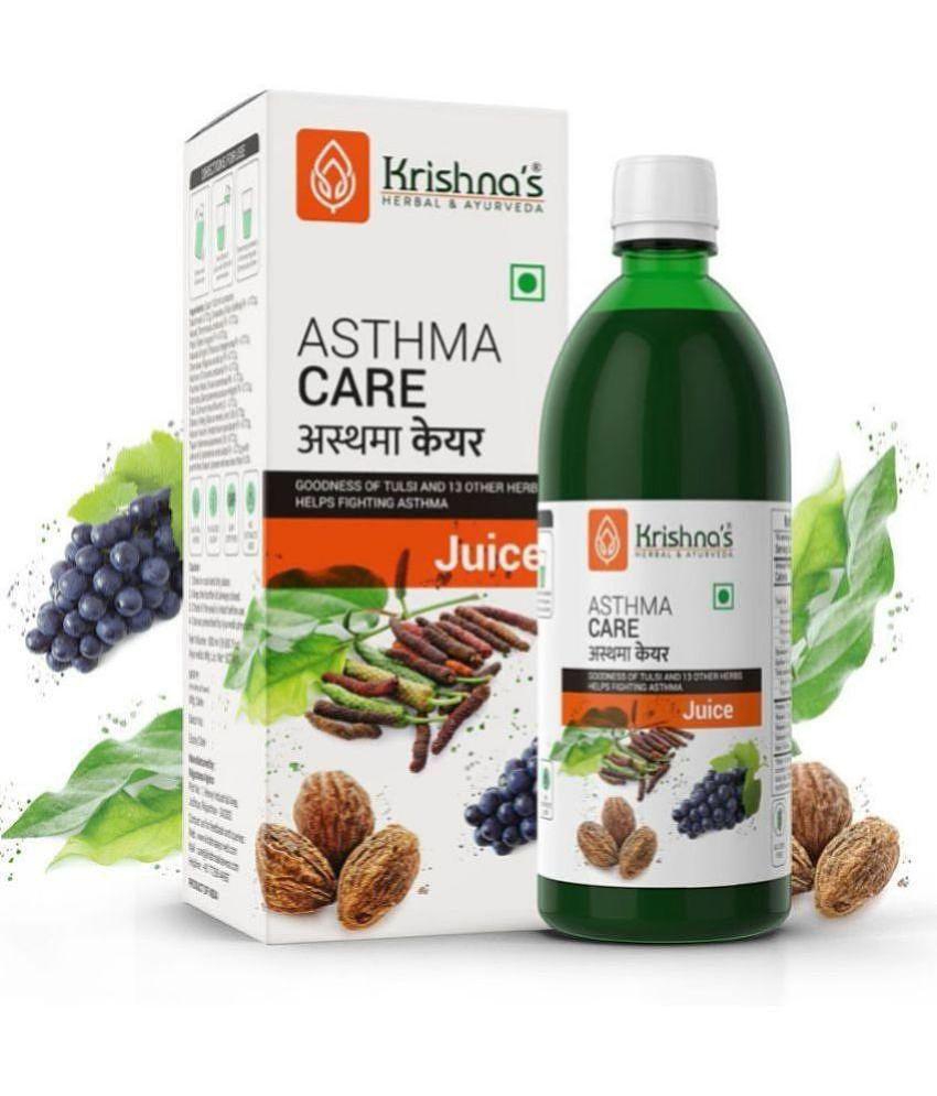 Krishnas Herbal & Ayurveda Asthma Care Juice - 500 ml